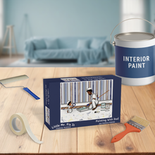 Load image into Gallery viewer, Little Mr. Fix It Jigsaw Puzzle, Painting With Dad 200-pieces (12" by 18")