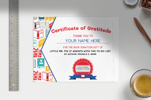 Load image into Gallery viewer, Book Donation Gift: 25-Book Set of Little Mr. Fix it Assists With The To-Do List, 10" by 10" Hardcover Book