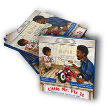 Load image into Gallery viewer, Book Donation Gift: 25-Book Set of Little Mr. Fix it Assists With The To-Do List, 10&quot; by 10&quot; Hardcover Book
