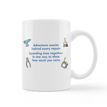 Load image into Gallery viewer, 11 oz Little Mr. Fix It Early Literacy Advocate&#39;s Mug
